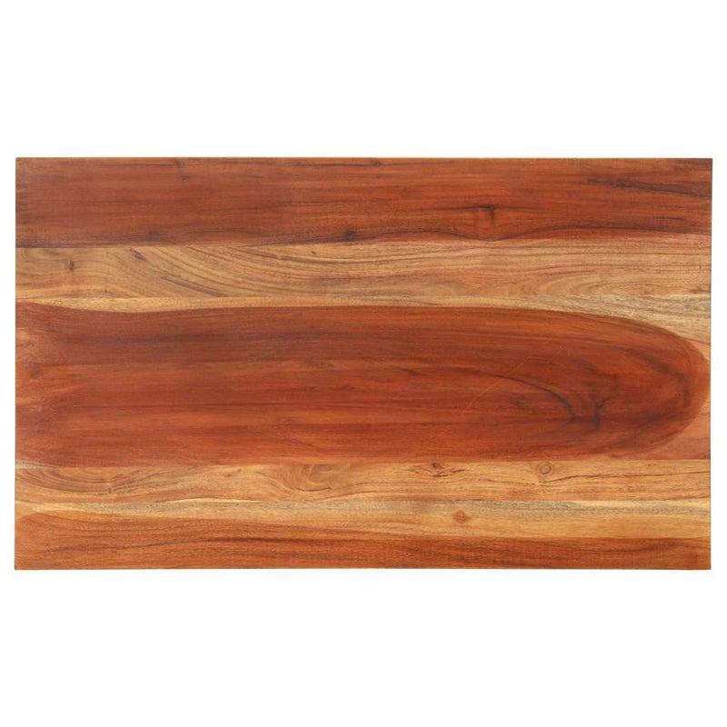 Blat Drewniany Miodowo-Brązowy do Stołu 60x100 cm z Litej Akacji