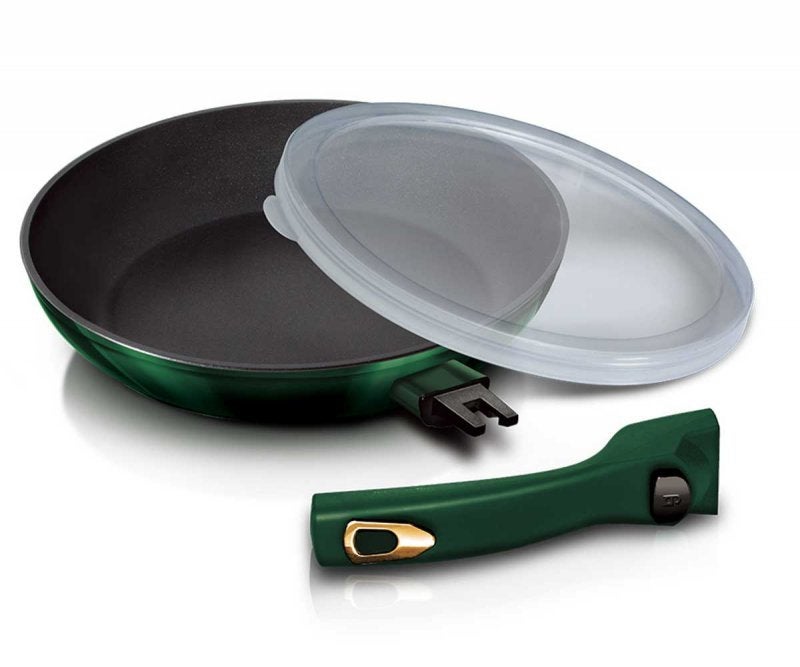 Patelnia 24 cm z pokrywą Berlinger haus bh-6087 1szt