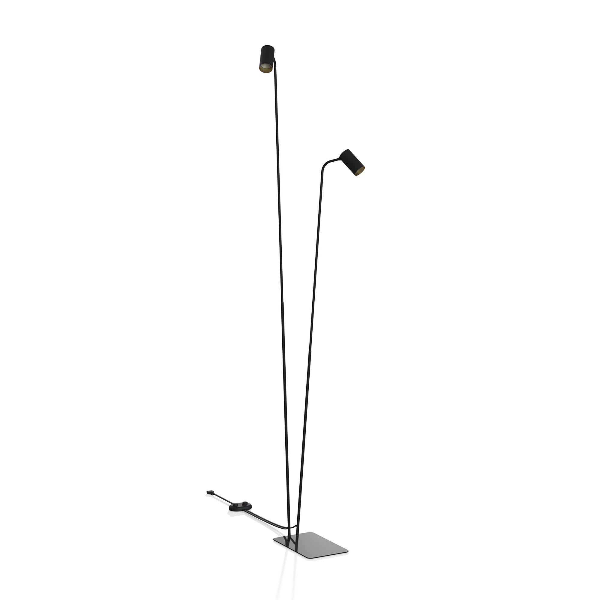 Lampa stojąca podłogowa LED Nowodvorski MONO 7718 stal, czarny