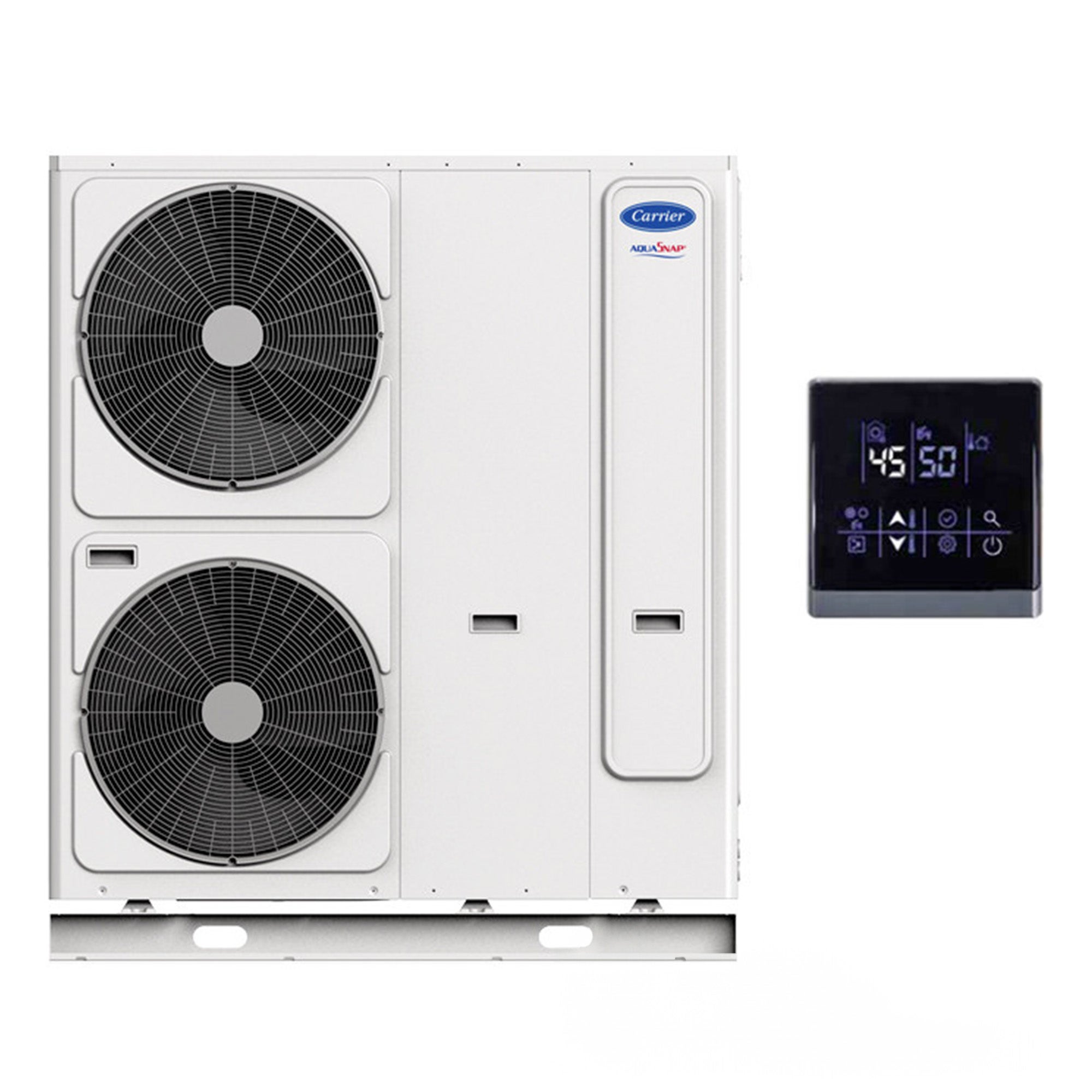 Pompa ciepła powietrze/woda monoblok AquaSnap z elektrycznym wspomaganiem Carrier 14 kW jednofazowa