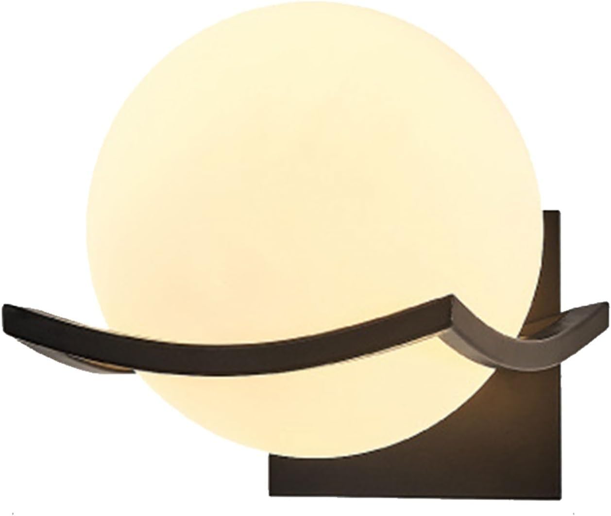 Kinkiet, lampa ścienna do wnętrz, lampa ścienna do sypialni, złota lampa ścienna (żarówka nie jest dołączona), czarna z kremową osłoną