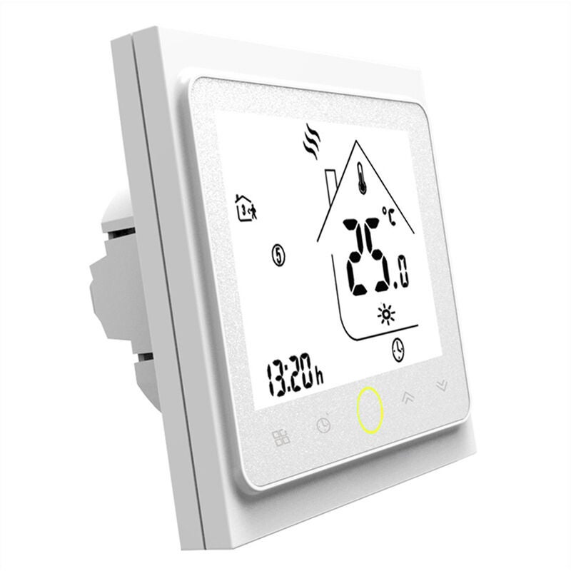Model BHT-002-GC Podgrzewacz wody do bojlera Inteligentny termostat Regulator temperatury Biały