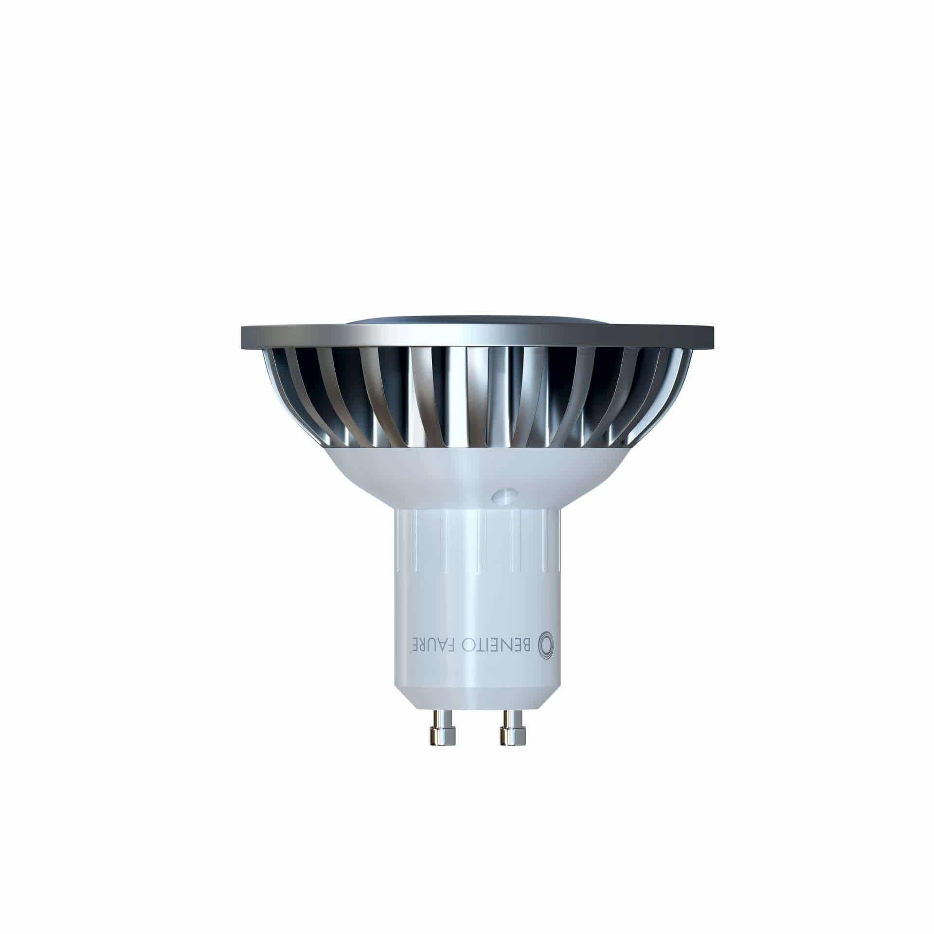 Żarówka LED Beneito & Faure 8W GU10 S-Line R63 2700K 720lm 60 stopni IP40 – wysokiej jakości rozwiązanie oświetlenia wewnętrznego