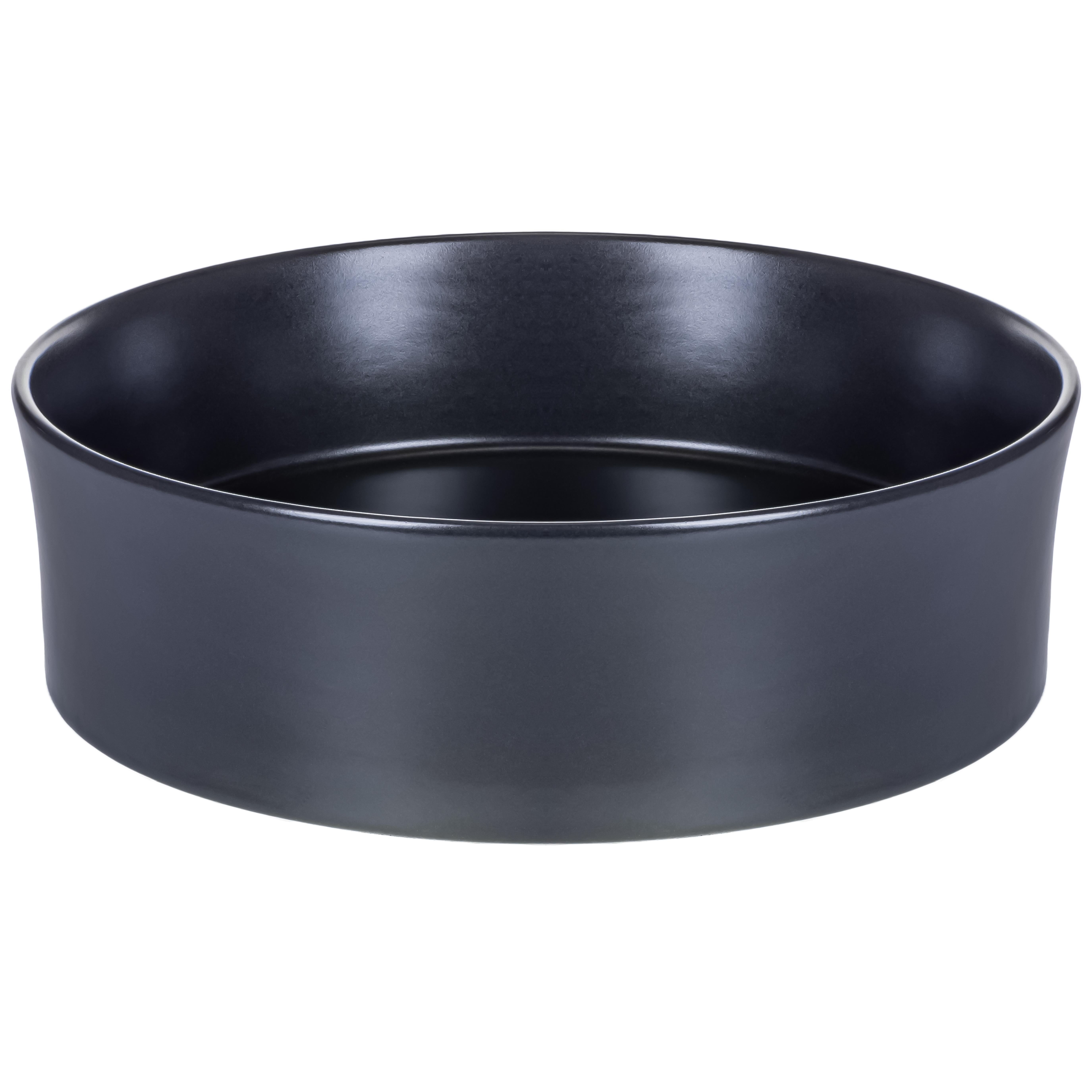 Umywalka Vilarte średnica 38cm Mel-4814-004 Czarna