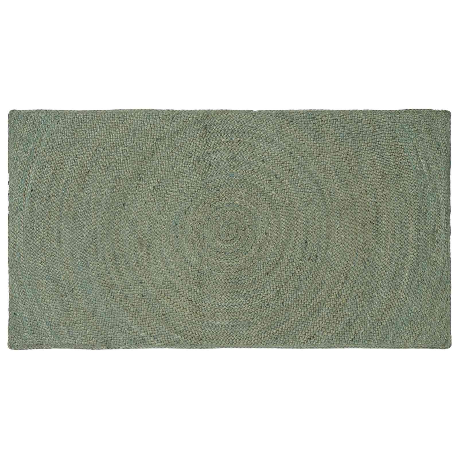 Dywany pokojowe Oliwkowy zielony 60 x 110 cm Juta vidaXL