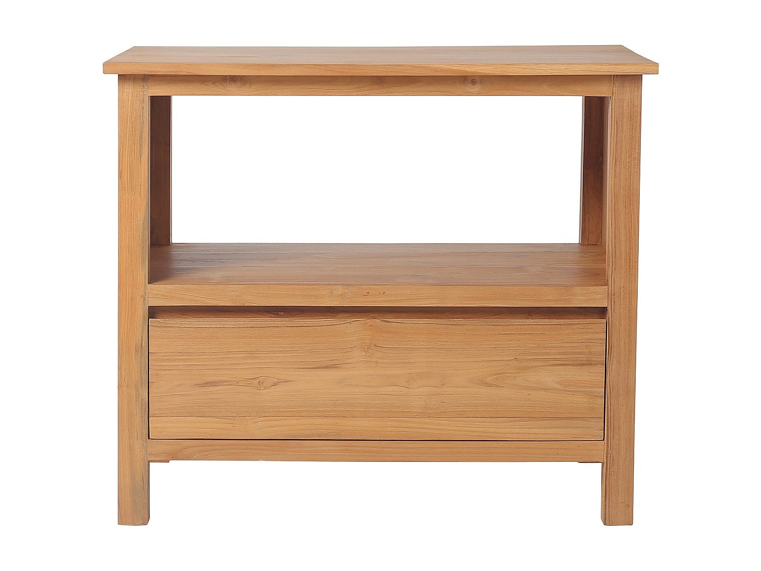 Szafka pod umywalkę z drewna teak – 90 cm – KETAPANG