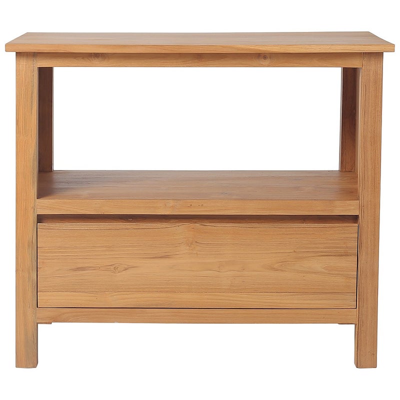 Szafka pod umywalkę z drewna teak – 90 cm – KETAPANG
