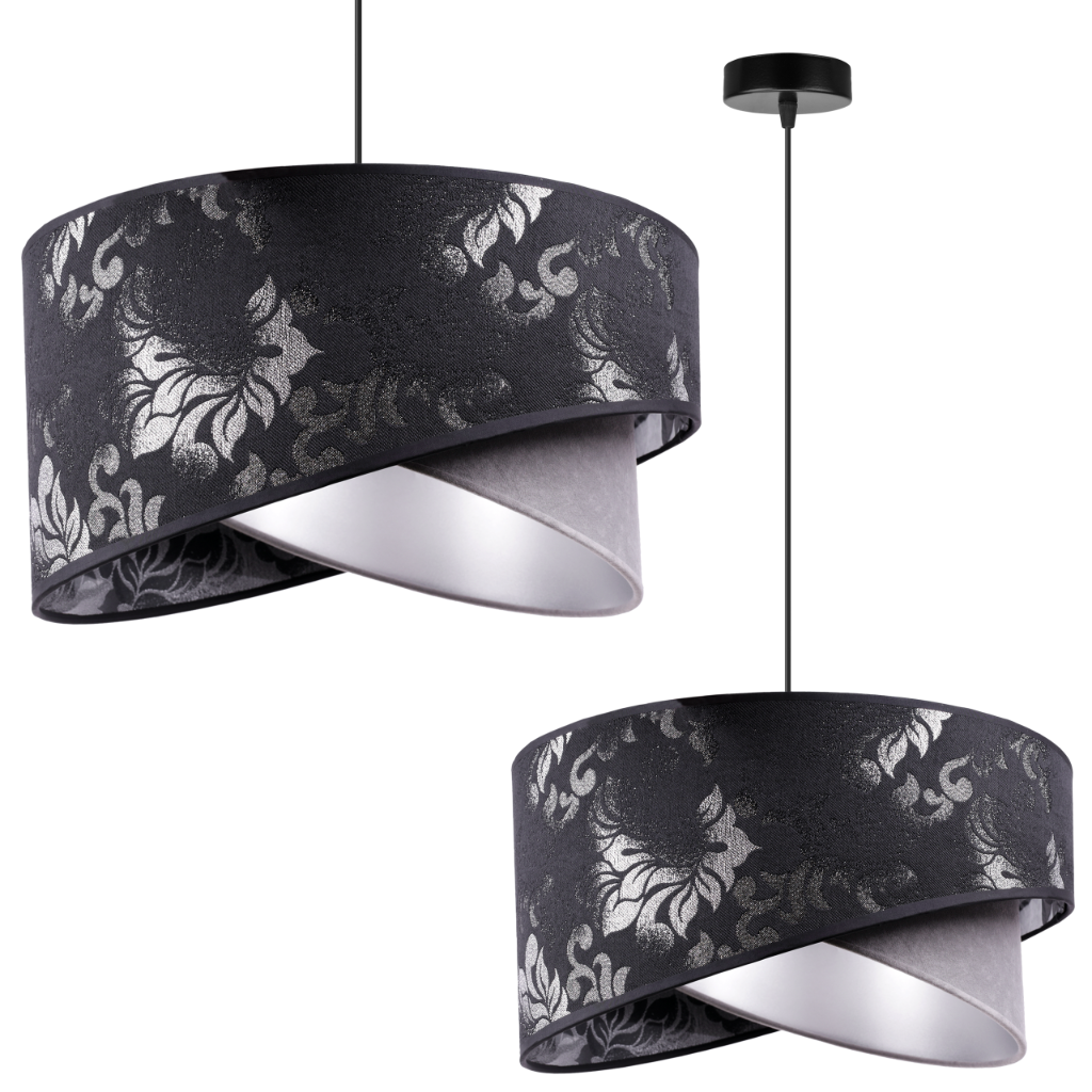 Lampa sufitowa wisząca Light Home LH Werona 1x E27 60W grafitowy