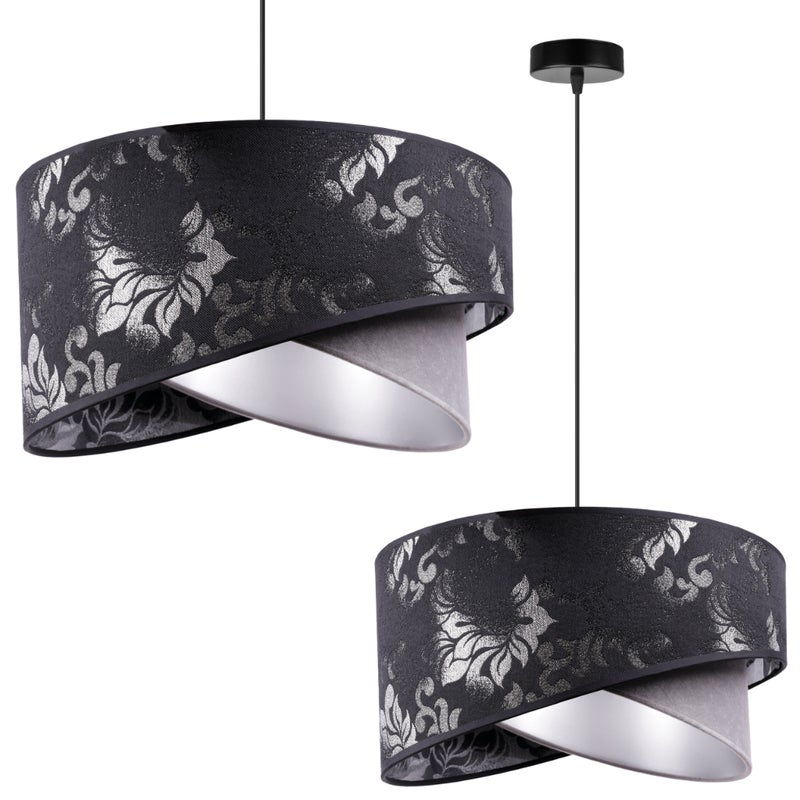 Lampa sufitowa wisząca Light Home LH Werona 1x E27 60W grafitowy
