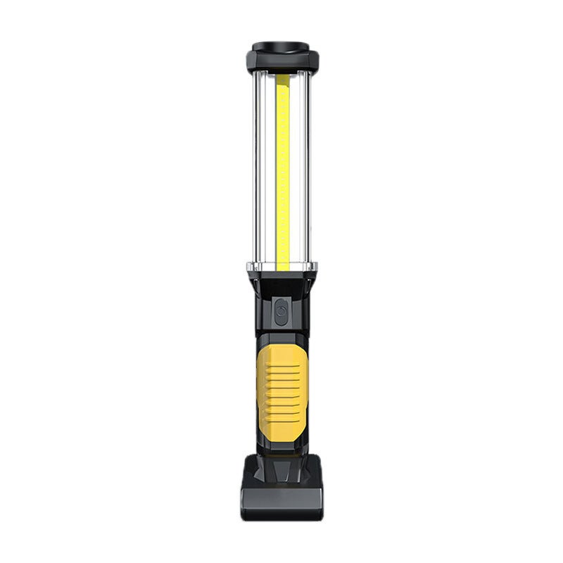 Akumulatorowa lampa robocza LED dla mechaników, lampa COB, lampa warsztatowa, kempingowa, awaryjna, garażowa, z klipsem magnetycznym (zestaw 2)