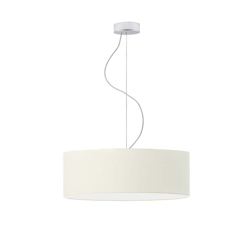 Lampa sufitowa żyrandol lampa wisząca z abażurem walec 50 cm BLUES