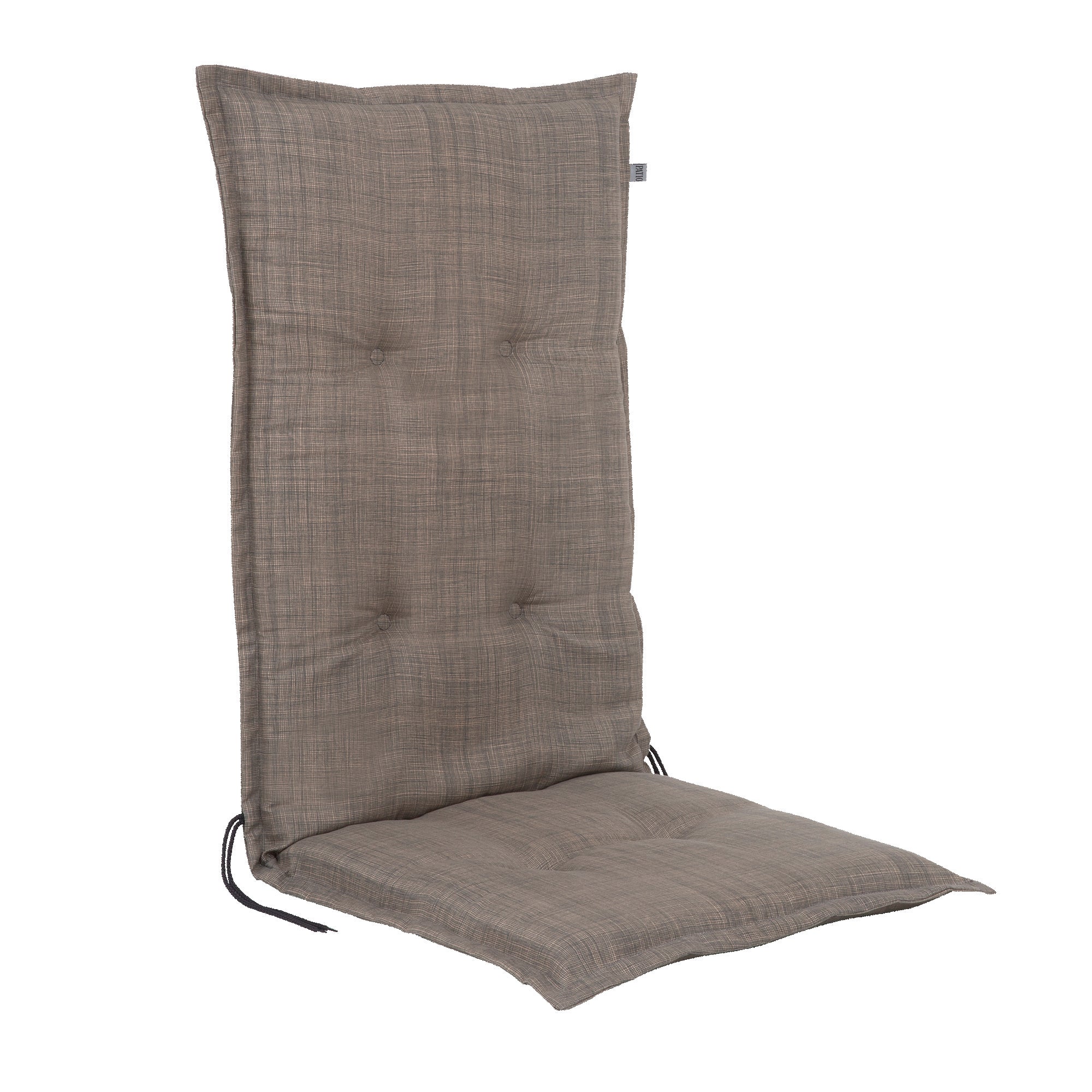 Poduszka na fotel ogrodowy 117 x 50 cm Malezja Hoch brudny beż PATIO