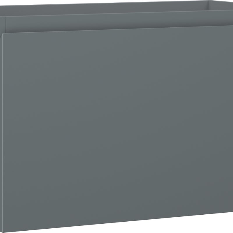 Mexen Orio szafka łazienkowa podumywalkowa 80 cm, 1 szuflada, grafit mat - 91A10-08047-1-BF66
