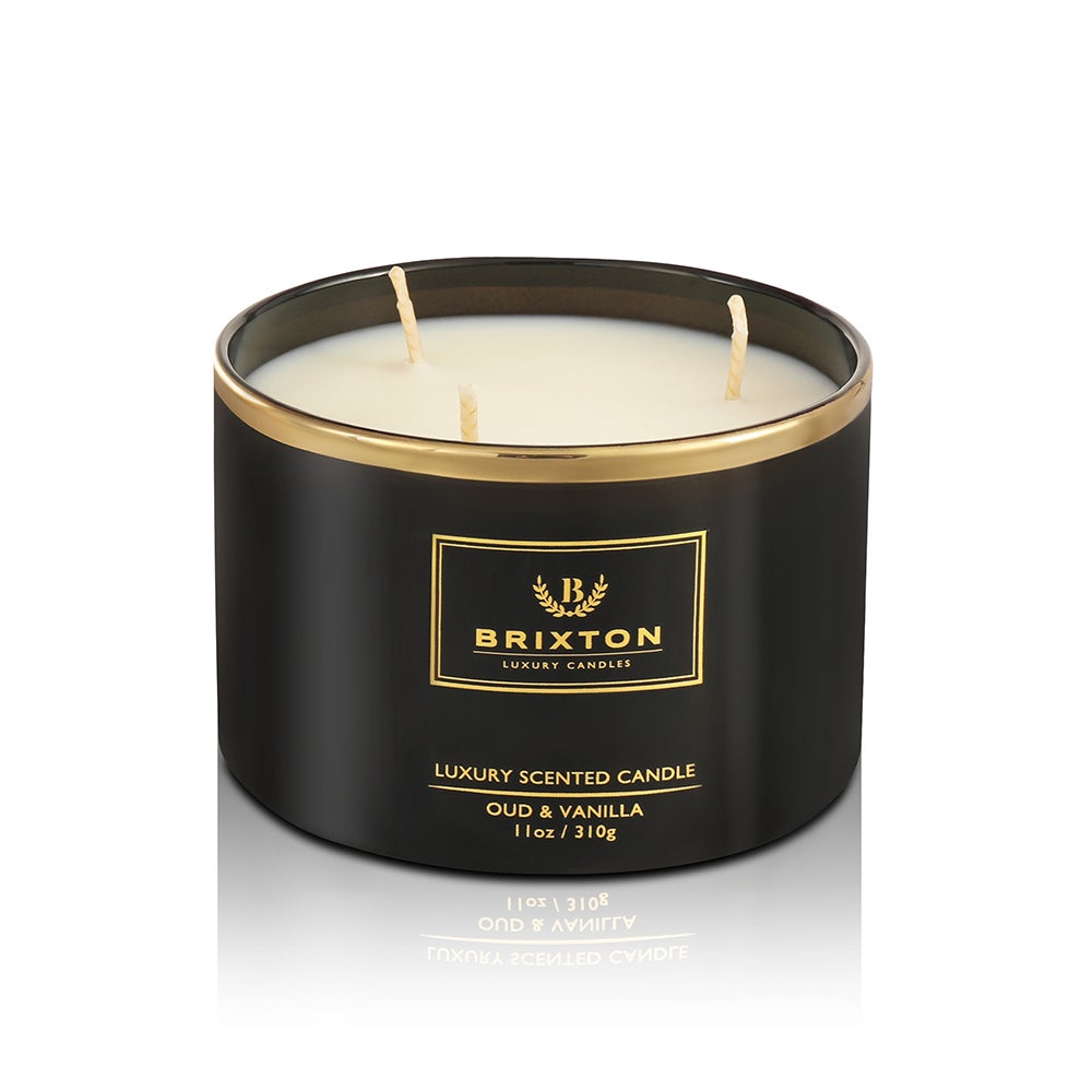 Świeca zapachowa BRIXTON 310g Oud & Vanilla
