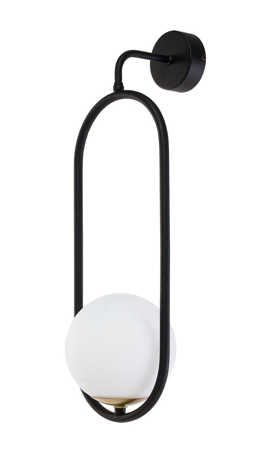Kinkiet IGON Jupiter czarny/złoty E14 50x16x16 cm 1 szt.