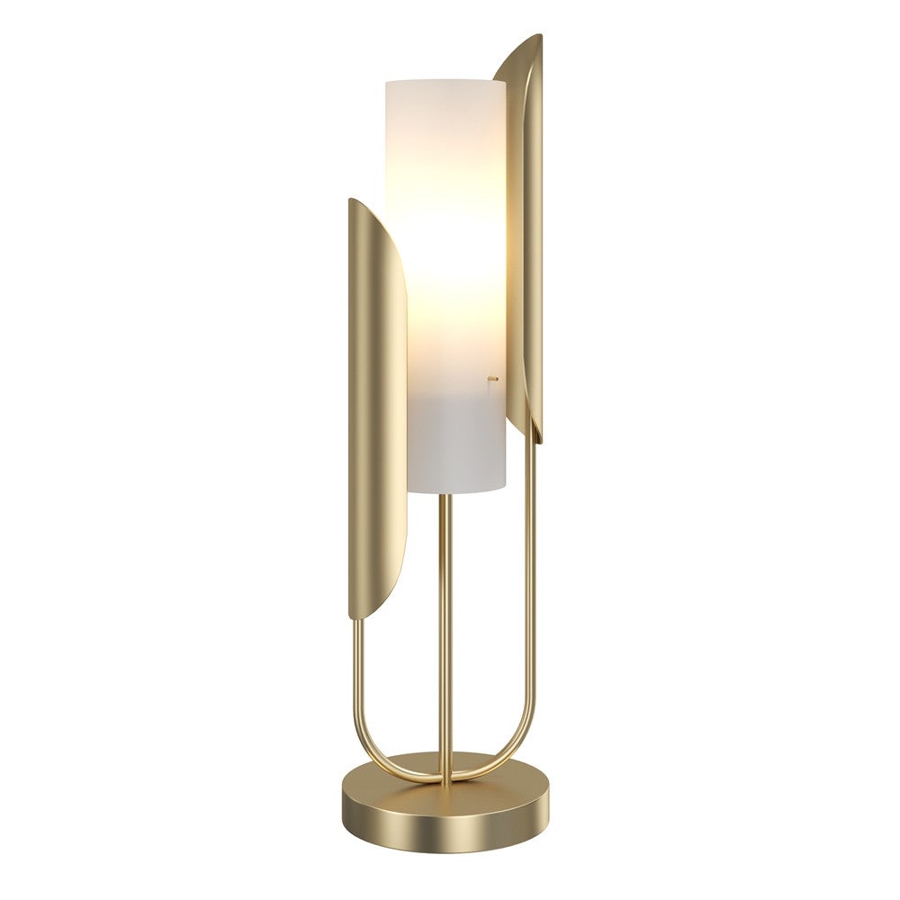 Lampa stołowa złota, szklany klosz Сipresso Maytoni Z014TL-01G
