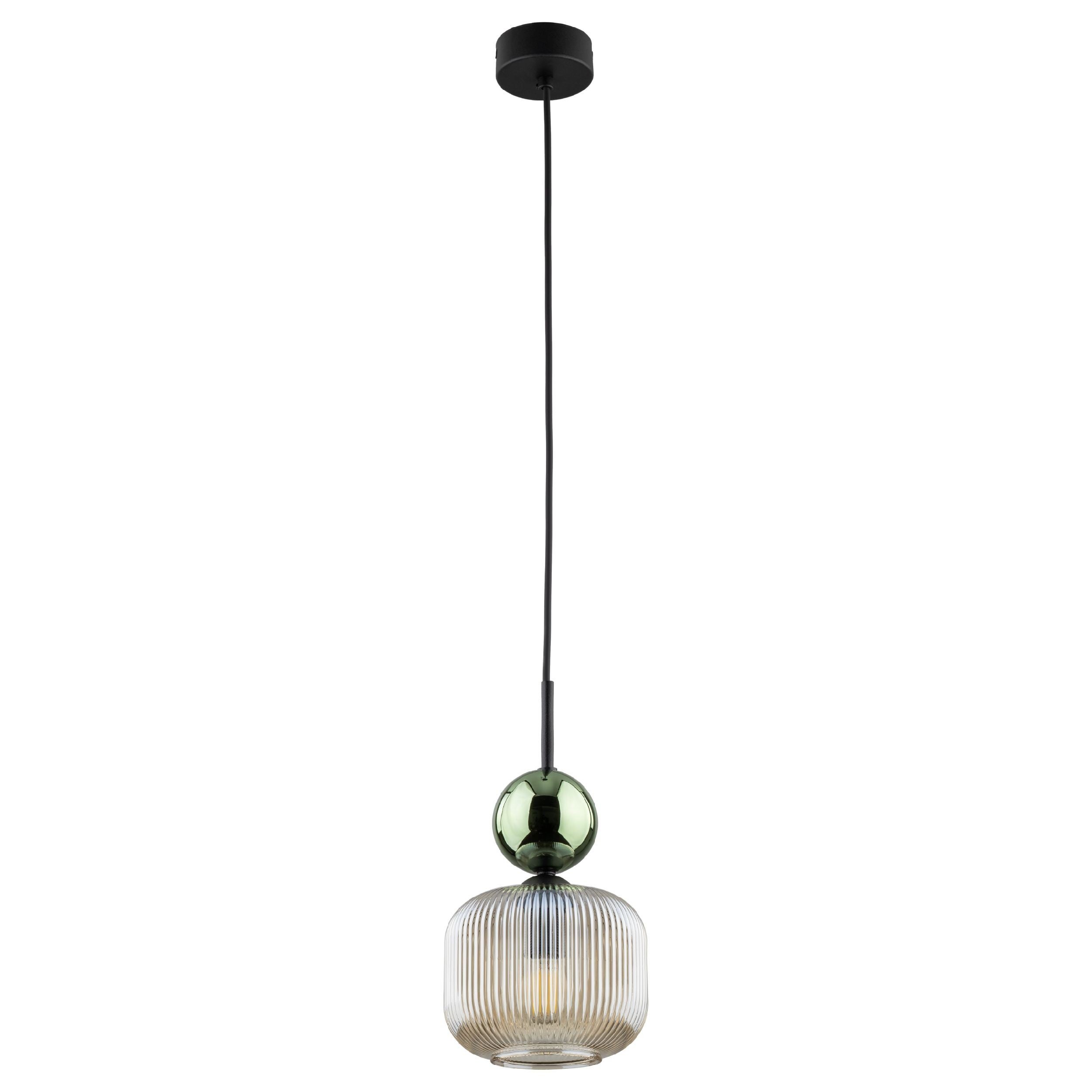 Lampa wisząca SOPHIA GREEN COGNAC 11144 TK Lighting
