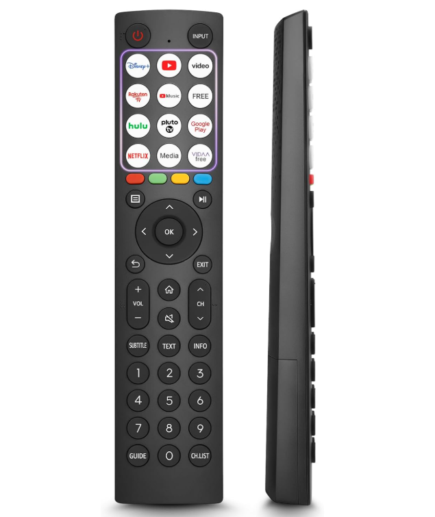Zamiennik pilota do telewizora Hisense, uniwersalny pilot EN2Q36H do wszystkich telewizorów Smart TV Hisense VIDAA