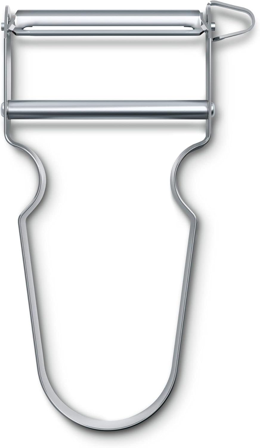 Obierak do warzyw - 1 sztuka - srebrny - 11,5 x 6,5 cm - Stal nierdzewna - uniwersalny - metalowy - Obierak - obierak do warzyw