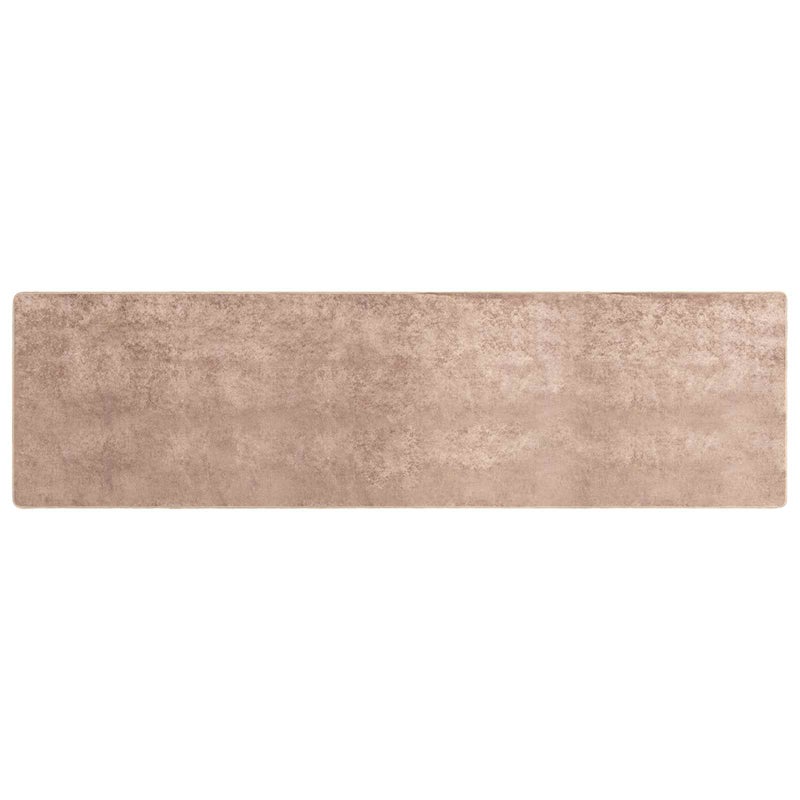 Chodnik dywanowy MARSA piaskowy 100 x 400 cm Poliester i PVC