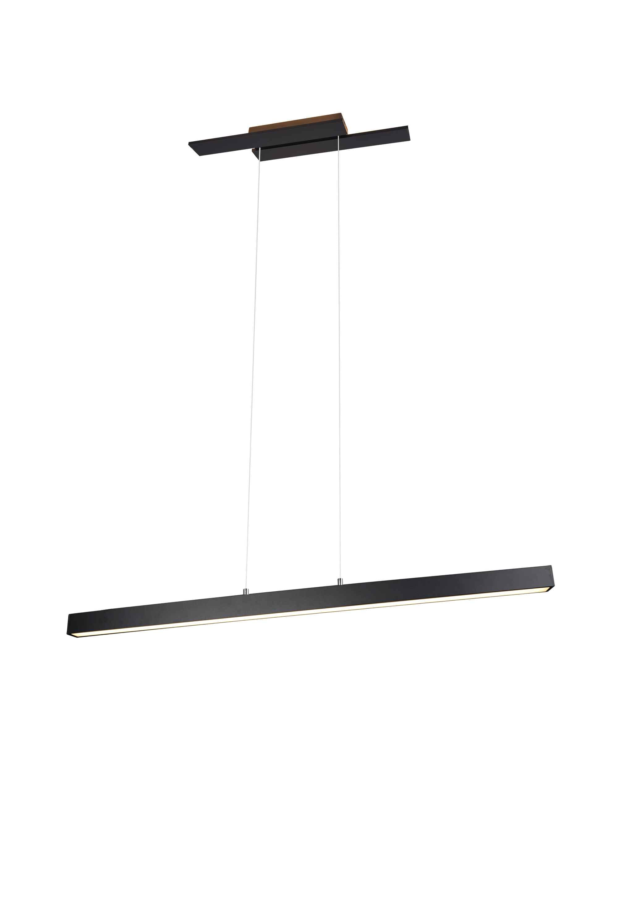 Lampa wisząca LED BELFAST czarny Trio 375510432