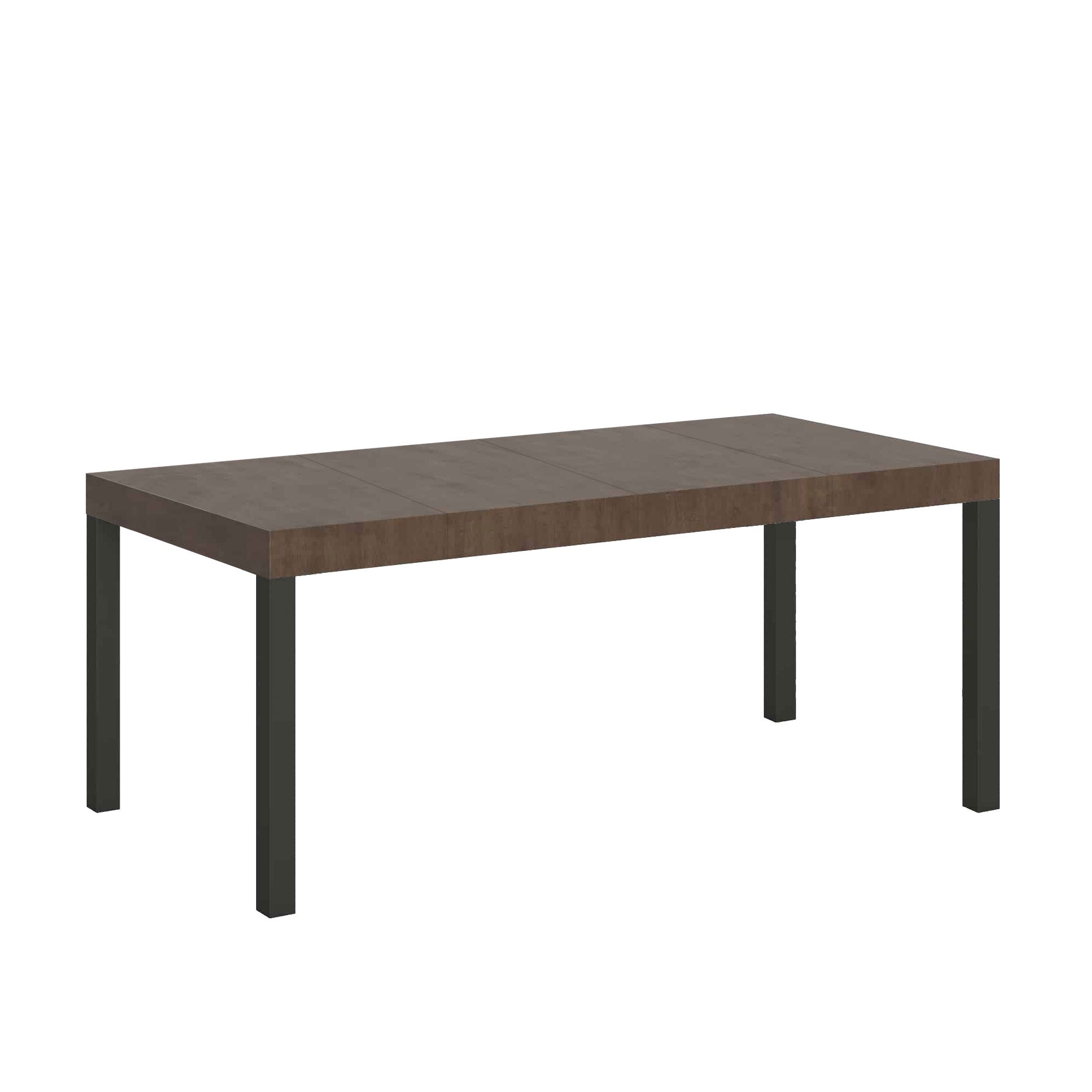 Stół rozkładany 90x90/246 cm Everyday Premium rama orzech antracyt
