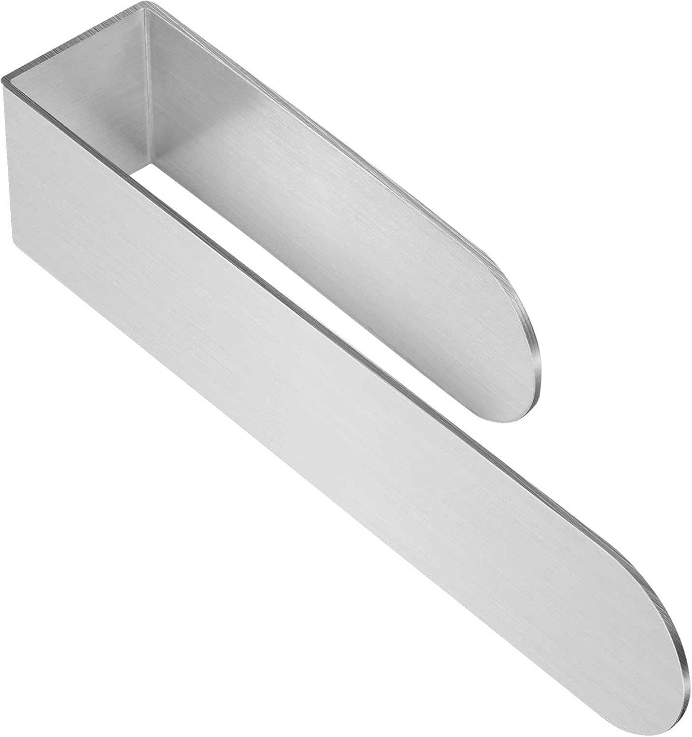 (Srebrny) Uchwyt na ręczniki do łazienki, ścienny uchwyt na ręcznik samoprzylepny, 23 cm uchwyt na ręcznik do łazienki bez wiercenia, ze stali nierdze