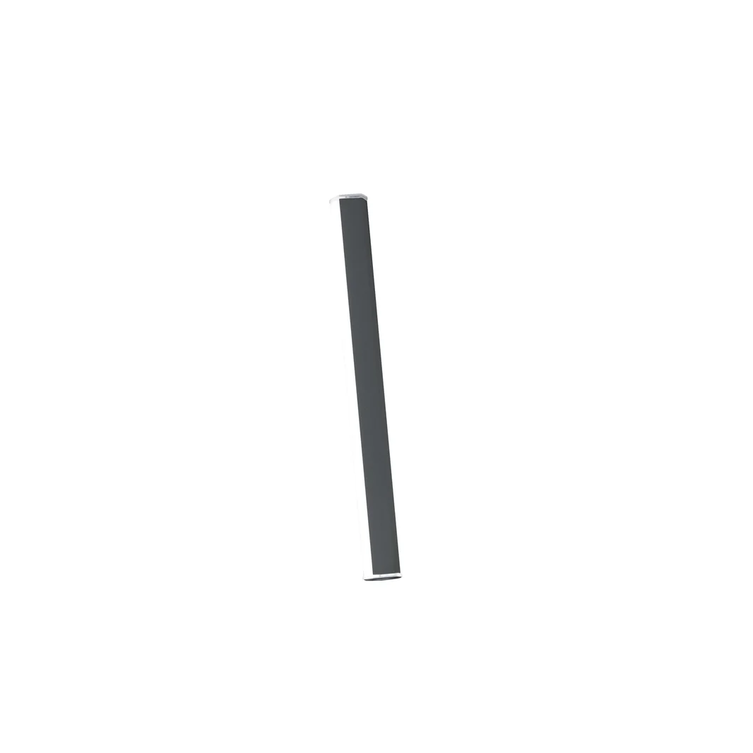 Ołówek - moduł świetlny zasilany bateryjnie Zafferano, mały, przenośny i ładowalny, IP65, ściemniacz dotykowy, wysokość 50 cm, ciemnoszary