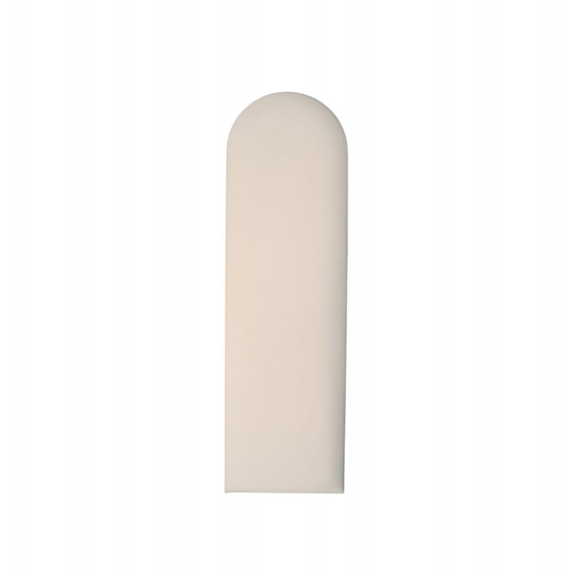 Panel Tapicerowany Płotek Komvortowy 80x30 cm Biały Smart Velvet Ścienny