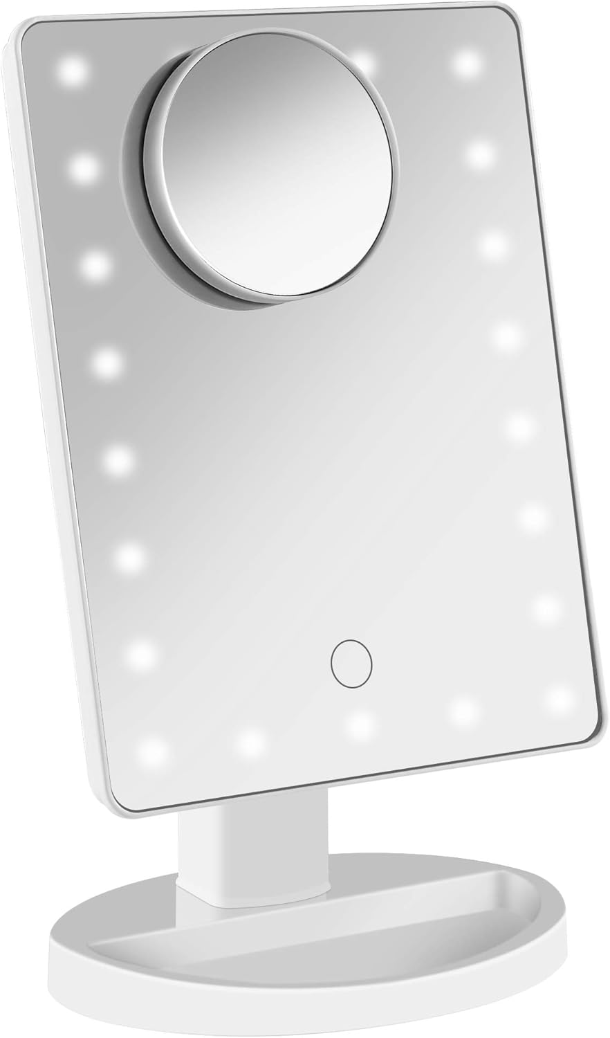 Miroir Lumineux Lusterko do Makijażu LED Powiększające Lusterko LED Ładowanie USB i Bateria Lusterko do Makijażu Lusterko Powiększające Lumine
