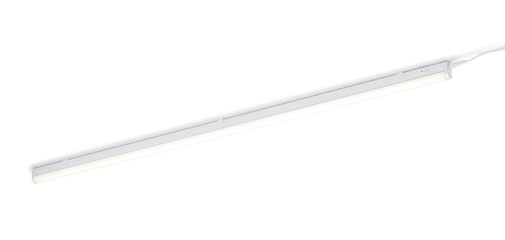 Kinkiet ścienny Ramon biały LED 18W 3000K 1500lm wym: 114 x 2,5 cm tworzywo sztuczne IP20 Trio
