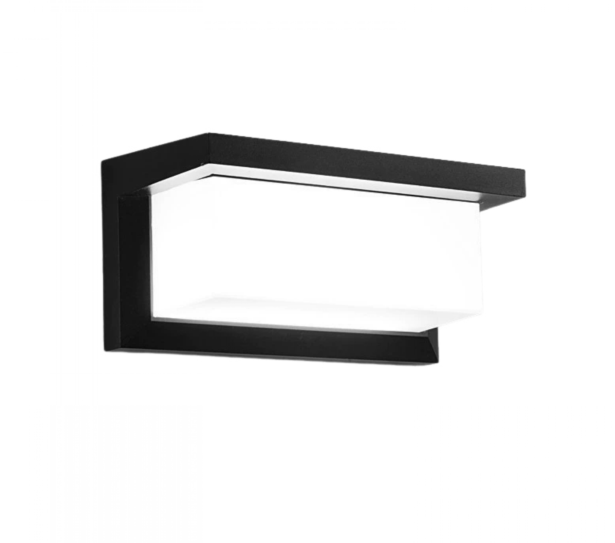 Zewnętrzna lampa ścienna LED z czujnikiem ruchu, 18 W, zimna biel
