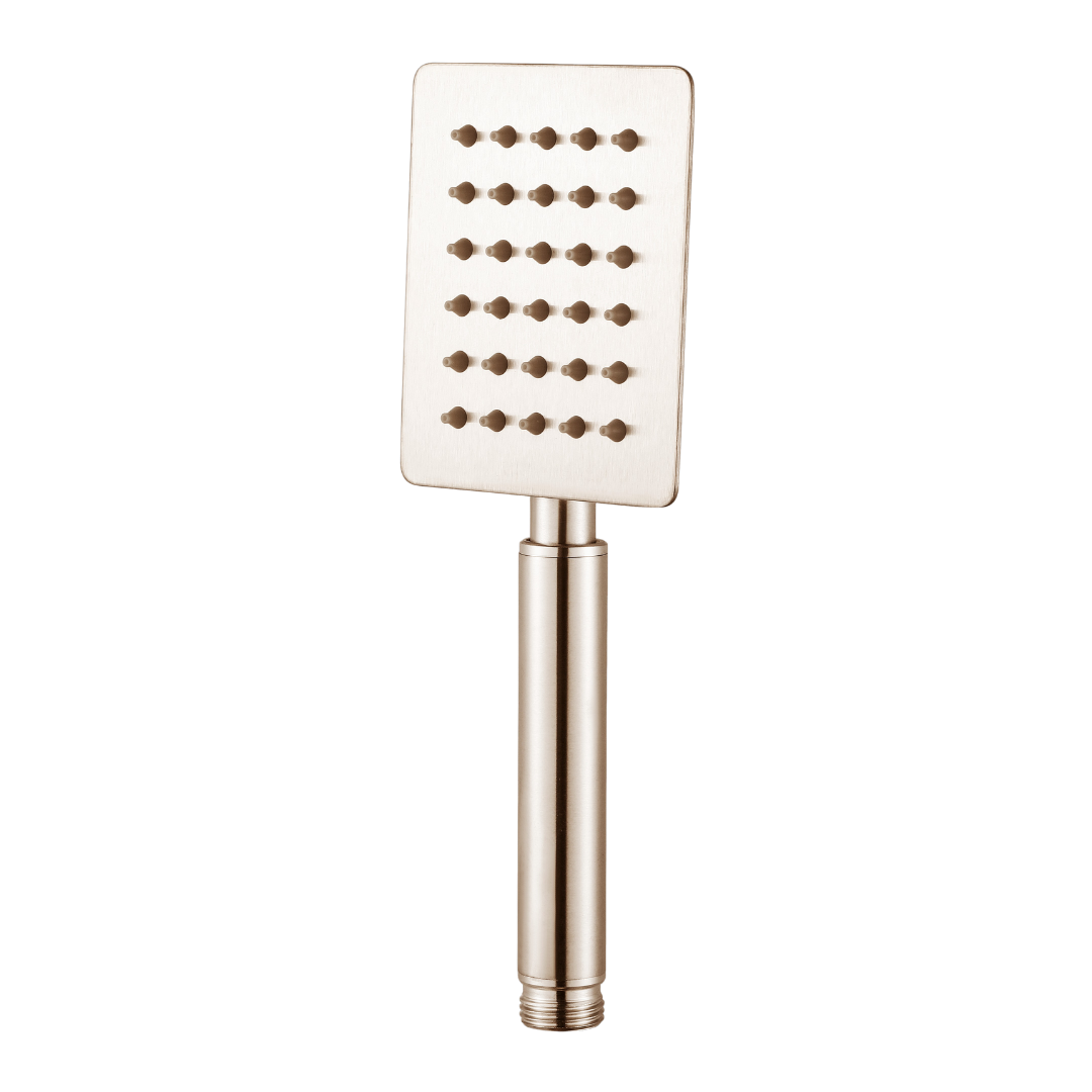Essenox kwadratowa słuchawka prysznicowa inox