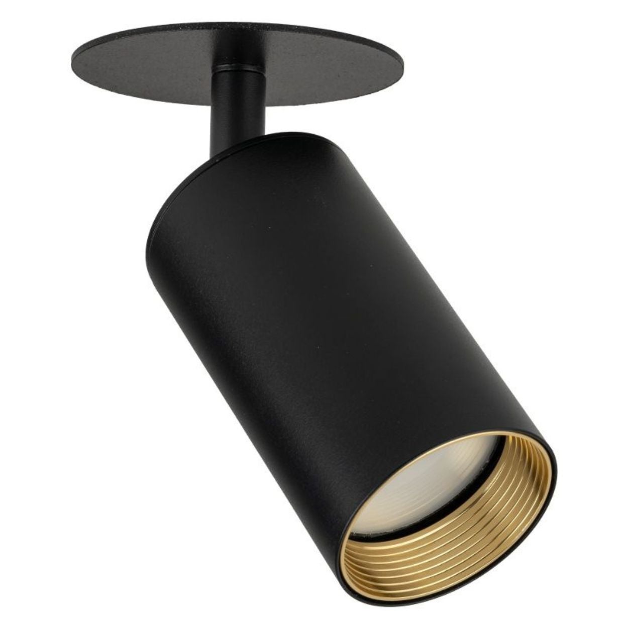 Lampa sufitowa podtynkowa spot TK Lighting AMIS czarna GU10 15x15x14 cm 1 szt.