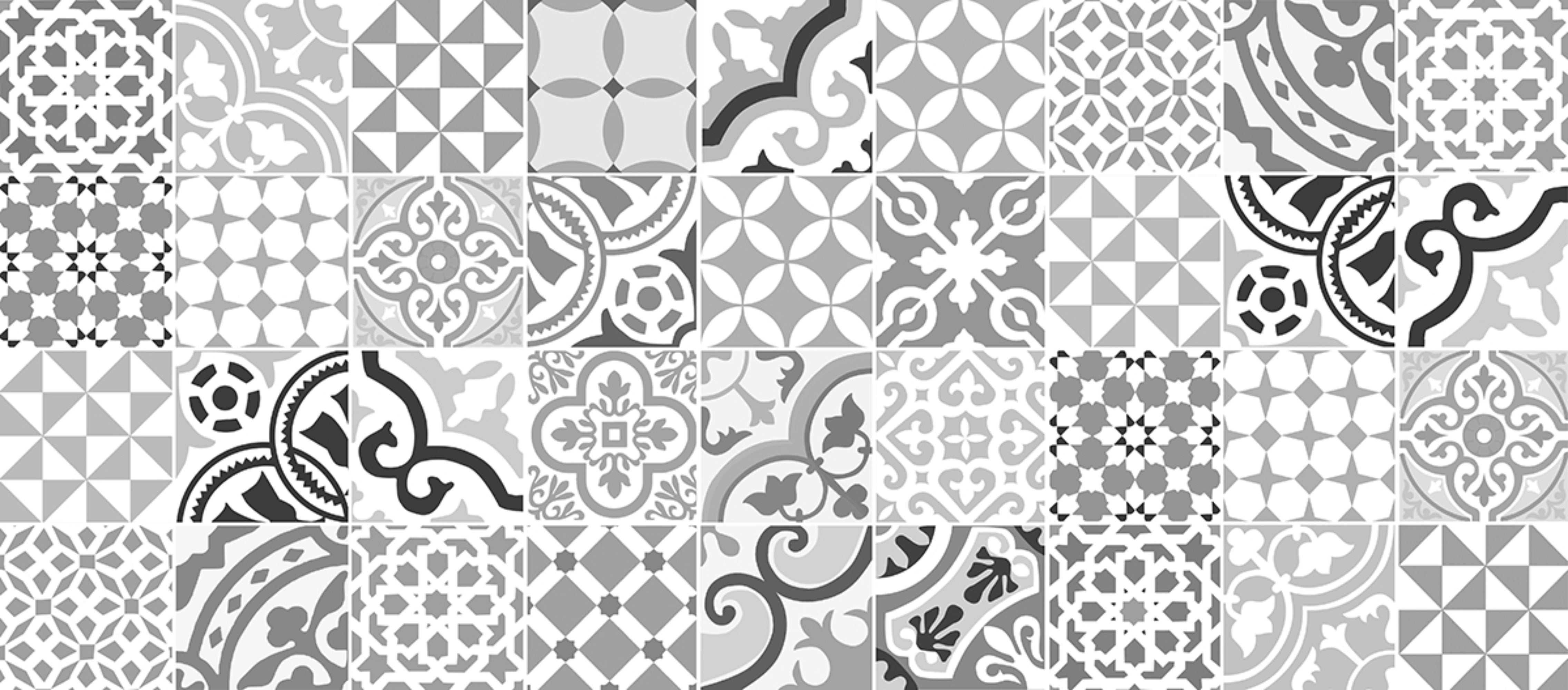 Dywan winylowy Chamonix 66x150 cm - antypoślizgowy PVC, winylowy do kuchni lub salonu, zmywalny, styl hydrauliczny