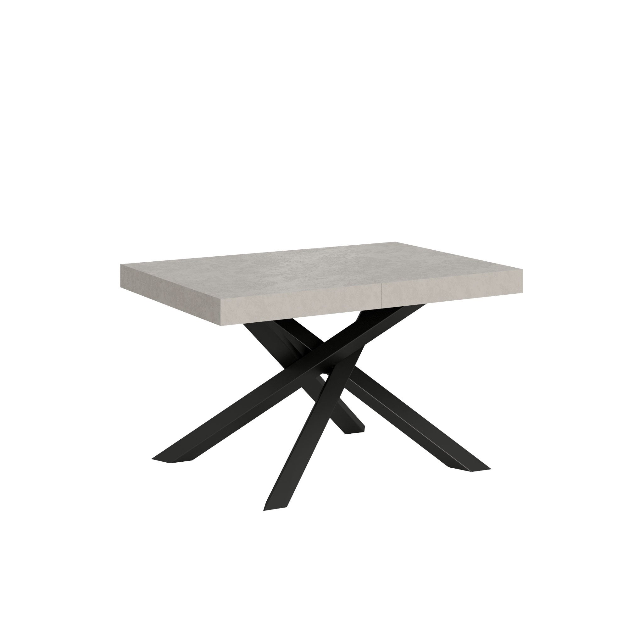 Stół rozkładany 120/380x90 cm Volantis Premium nogi kaszmirowe antracytowe