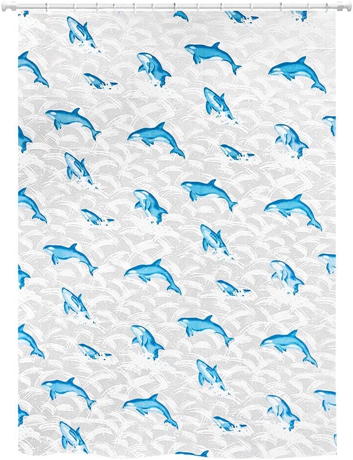 Zasłona Prysznicowa Do Wanny 180x200 cm Trwała Wodoodporna Odporna Na Pleśń Nowoczesna Z Haczykami Design C
