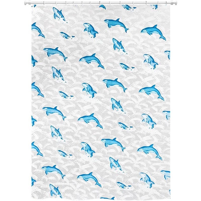 Zasłona Prysznicowa Do Wanny 180x200 cm Trwała Wodoodporna Odporna Na Pleśń Nowoczesna Z Haczykami Design C