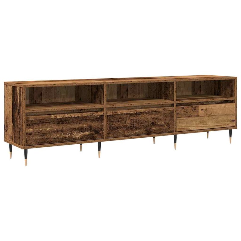 Szafka pod telewizor 150 x 30 x 45 cm Stare drewno