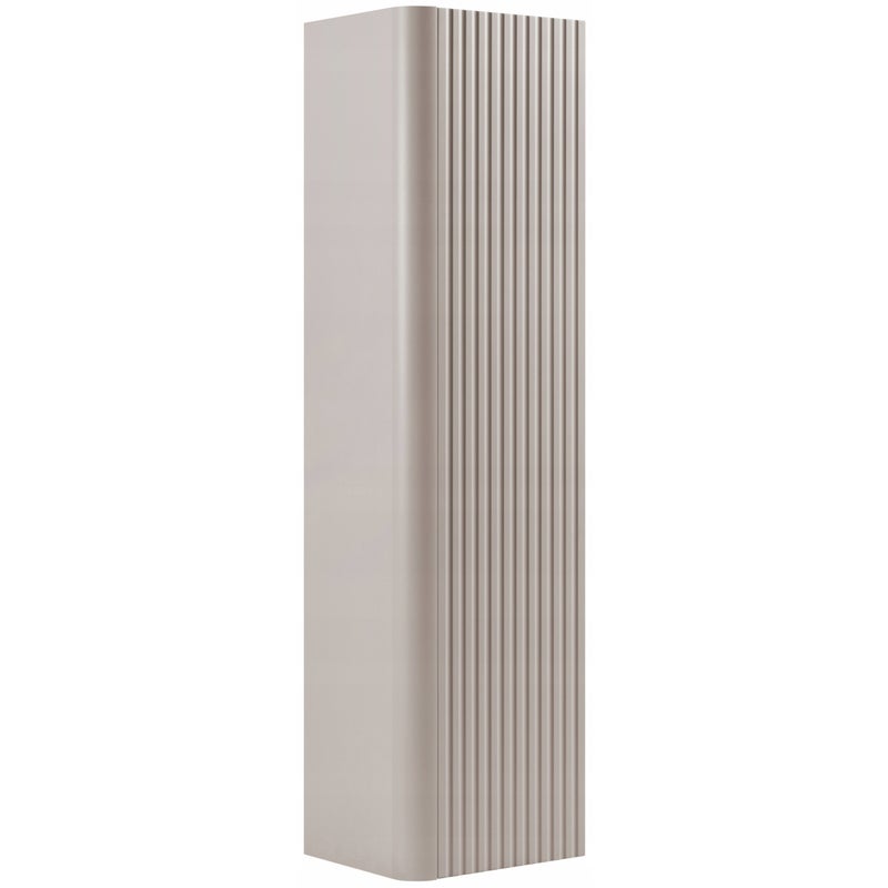 Słupek łazienkowy LINEA 35 cm kaszmir ryflowany wiszący Push to Open