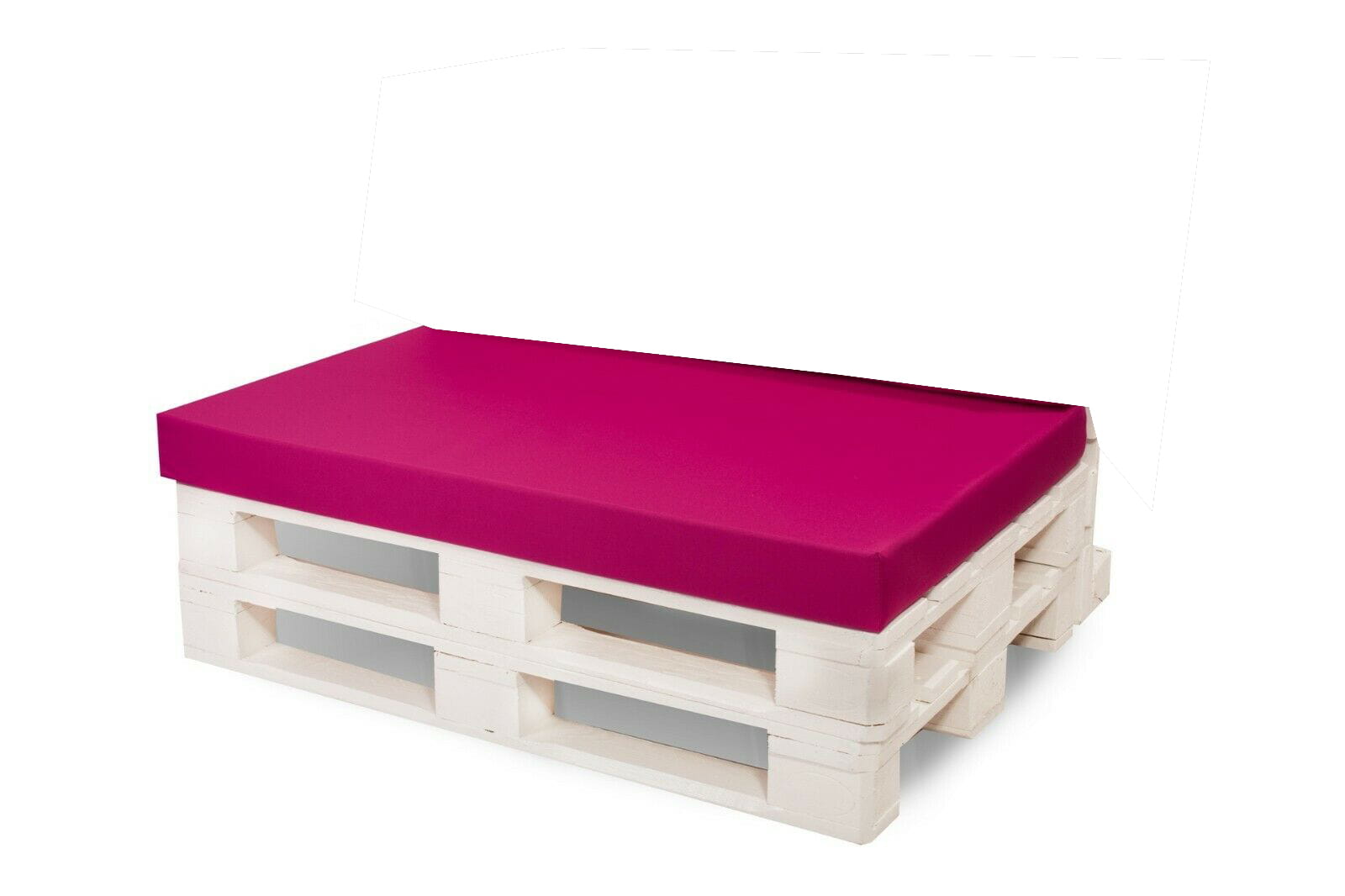 Poduszka ogrodowa na paletę 120x40x10cm poduszka na meble ogrodowe różowa, poduszka na balkon taras, poducha ogrodowa na meble z palet