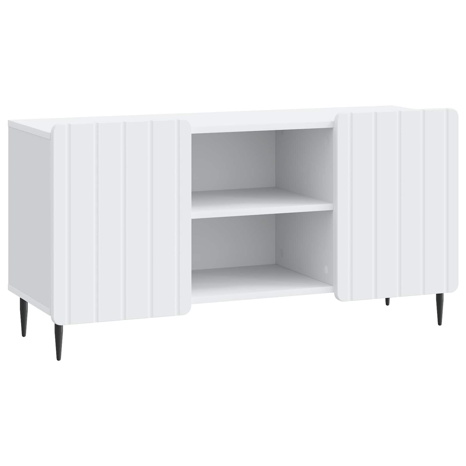 Szafka pod telewizor Biały 102 x 34,5 x 52 cm