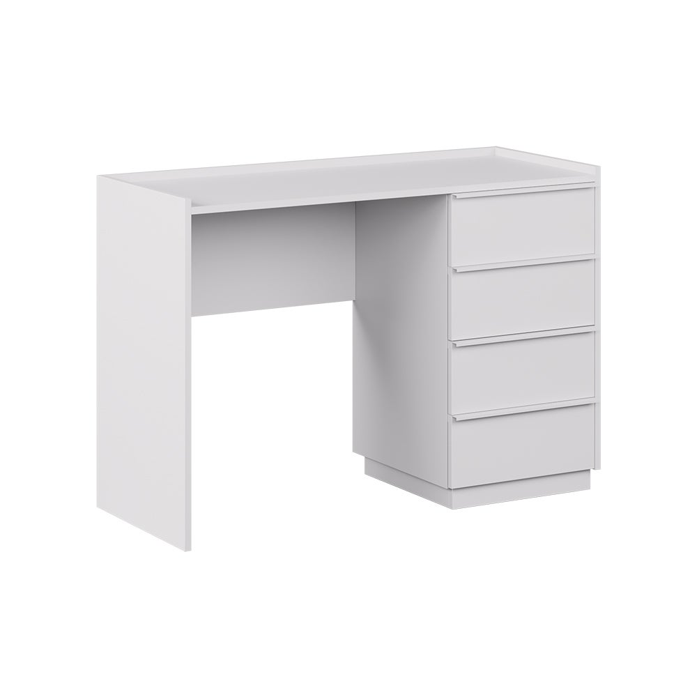 Vicco Biurko Viktoria, Biały, 110 x 45 cm z 4 szufladami