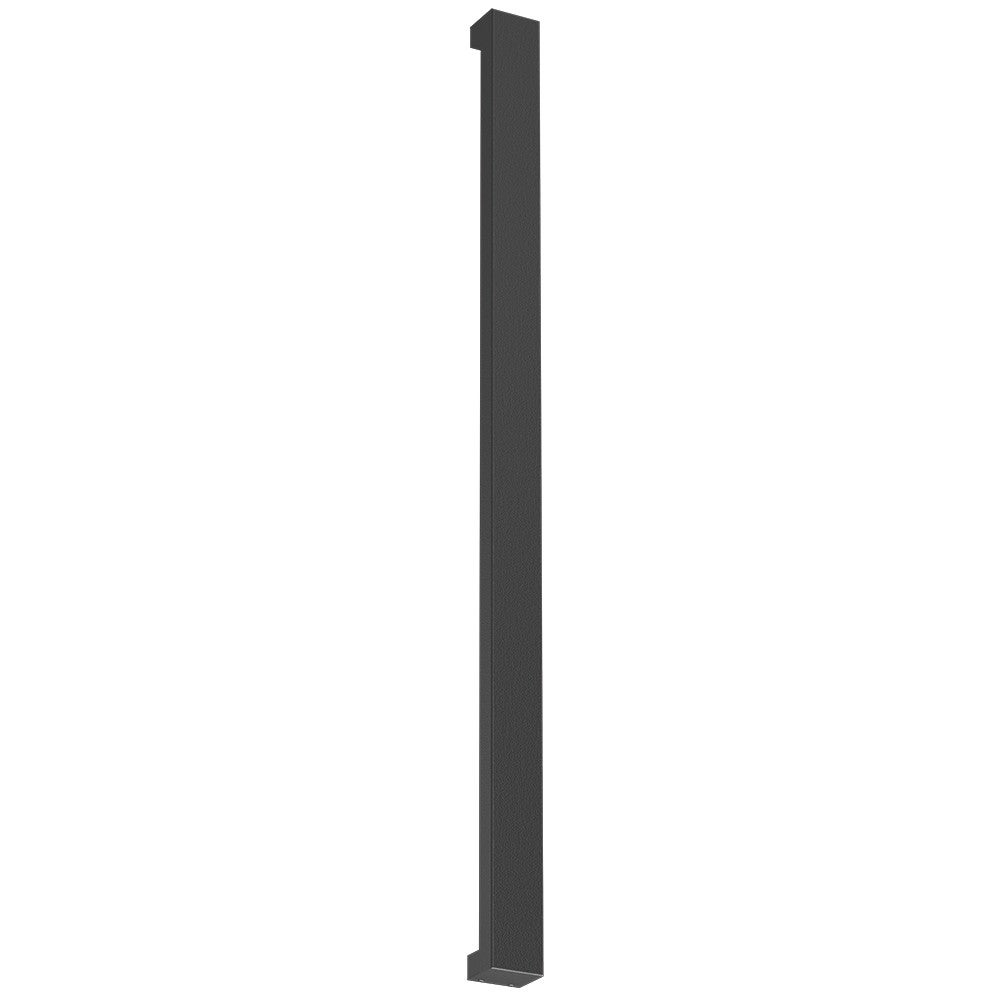 Kinkiet ścienny czarny podłużny 90 cm neutralna barwa HOSO LED 18W Shilo