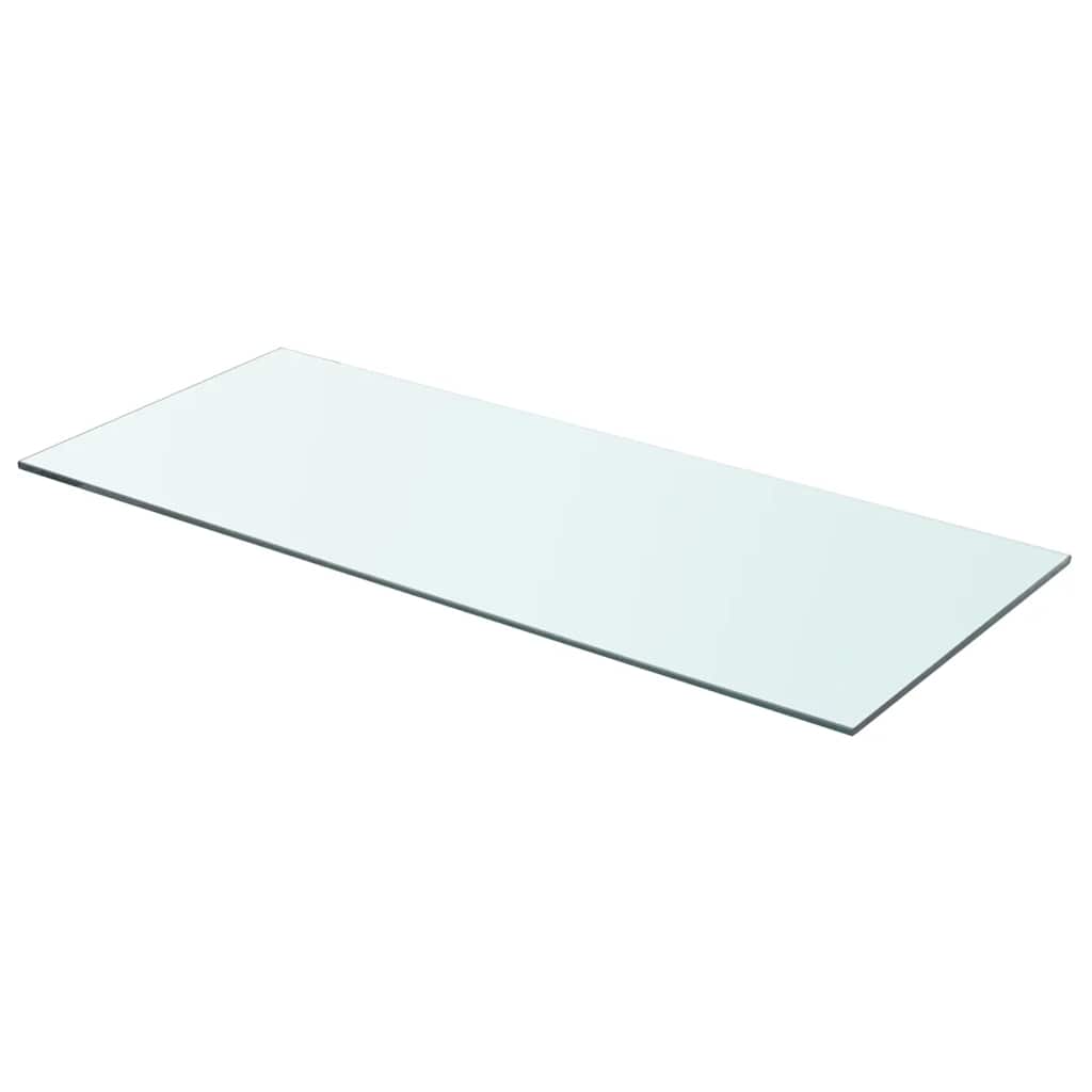 Półka szklana, bezbarwny panel, 70x30 cm vidaXL