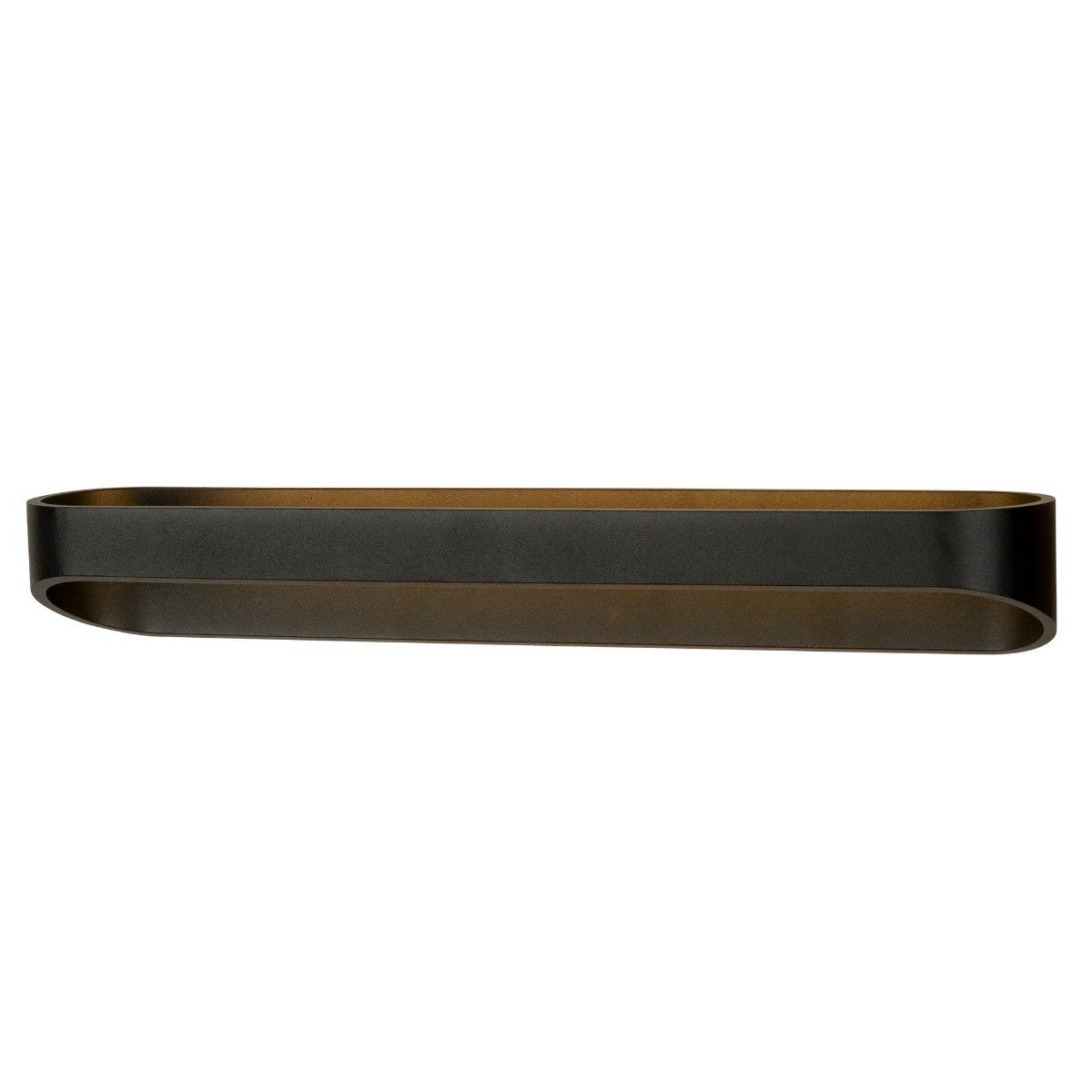Kinkiet ścienny czarny podłużny okrągły ZAFIRA LED 0W W0279 Maxlight