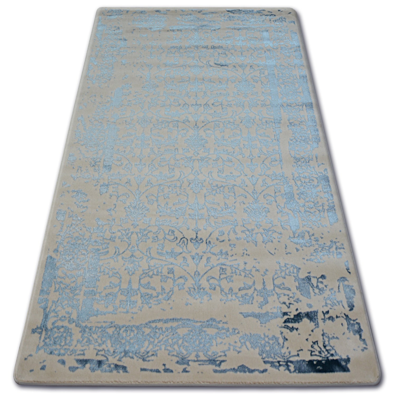 Dywan AKRYL MANYAS 0920 Ivory/Blue 120x180 cm