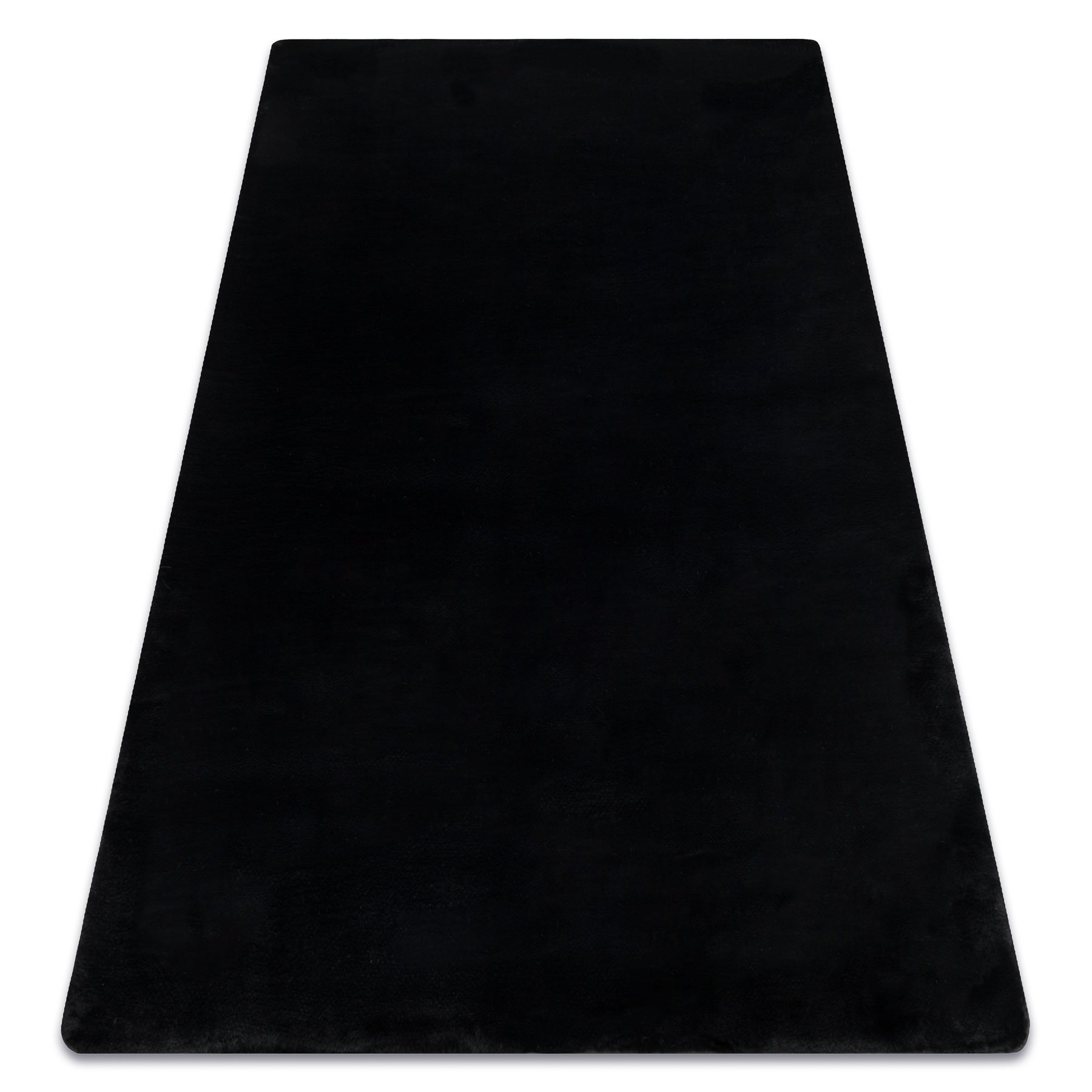 Dywan POSH Shaggy czarny gruby, pluszowy, antypoślizgowy, do prania 120x160 cm