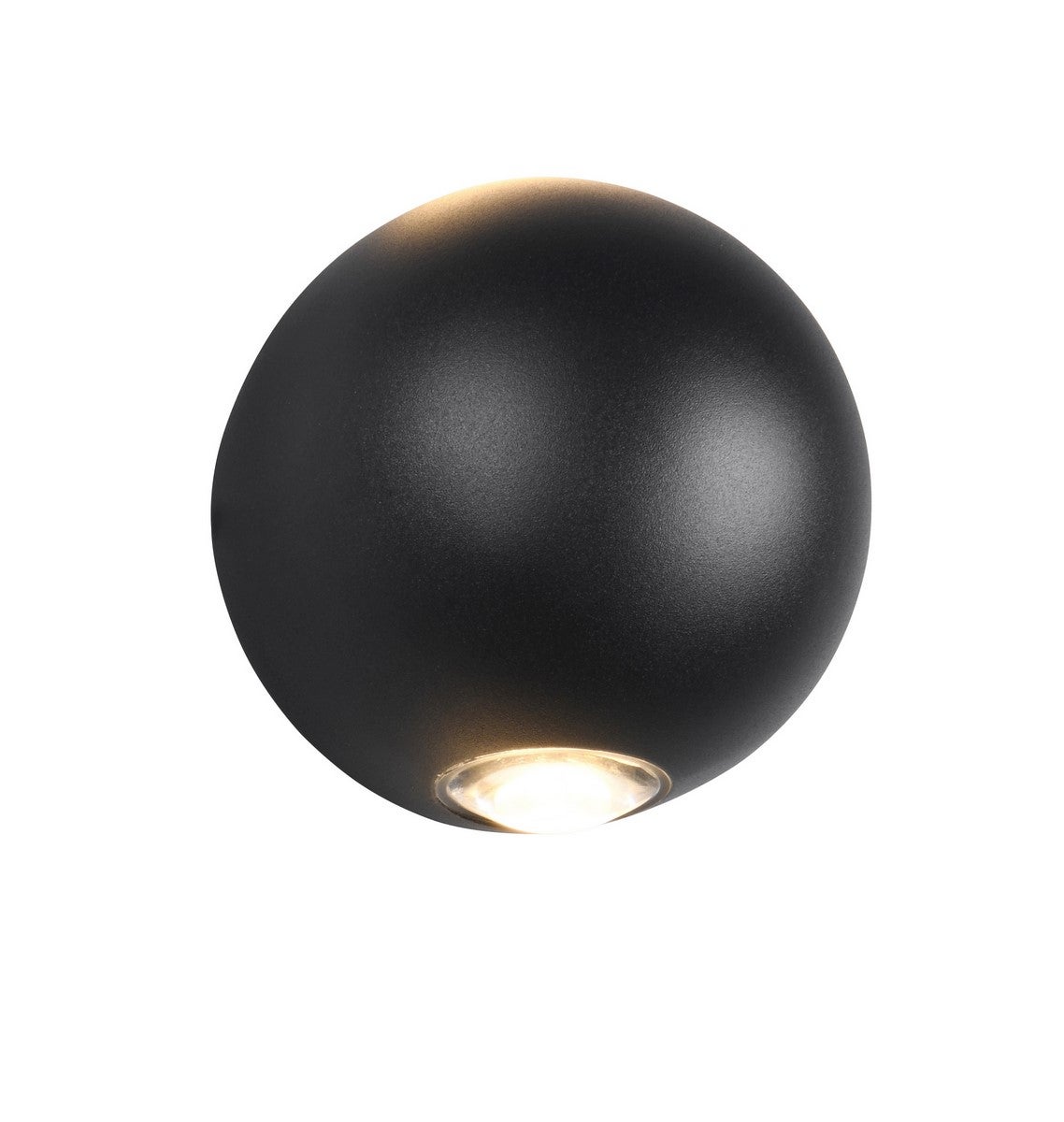 Kinkiet zewnętrzny LED AVISIO 2W aluminium czarny matowy wym:10,5x10,5x10,5cm IP54 Trio