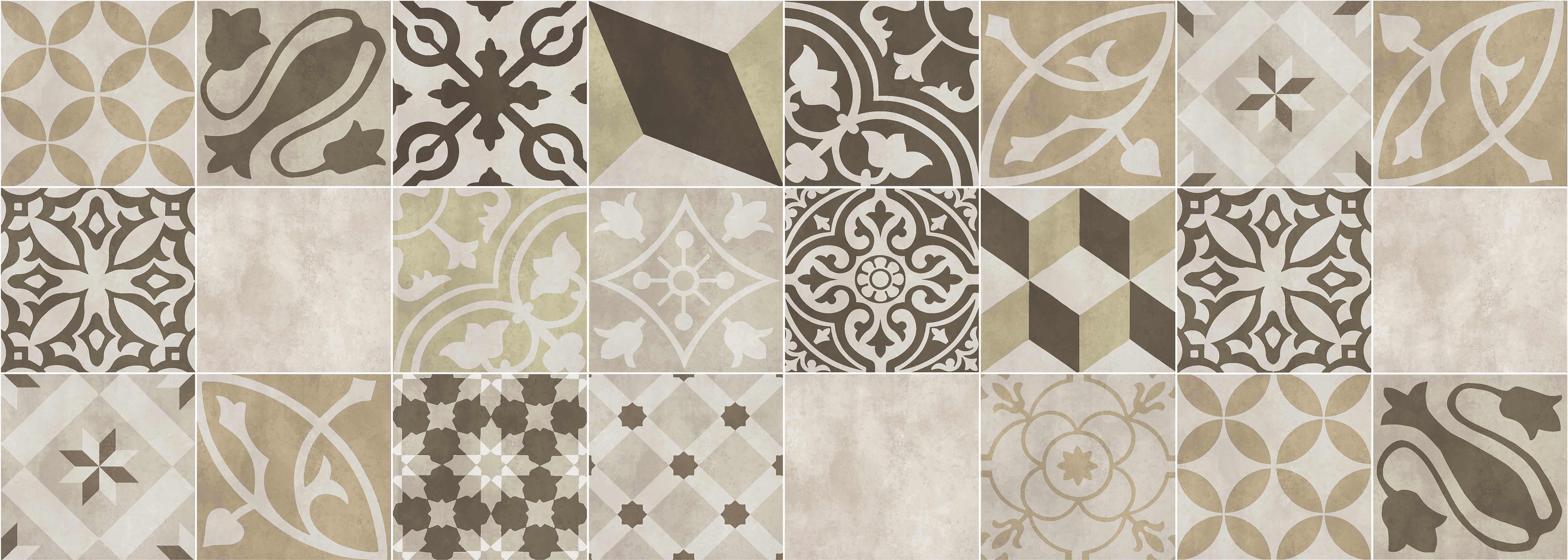 Miguel vinyl sepia 50x140 cm - PVC antypoślizgowy, winylowy dywanik do kuchni lub salonu, zmywalny, wodoodporny, wodoodporny styl